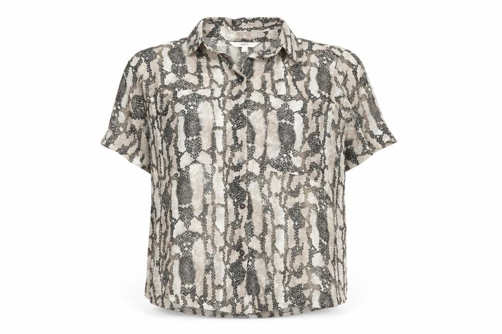Front view of Next Women's Multicoloured Collared Shirt, size 8