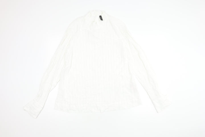 Y.A.S Women’s White Long Sleeve Top - M