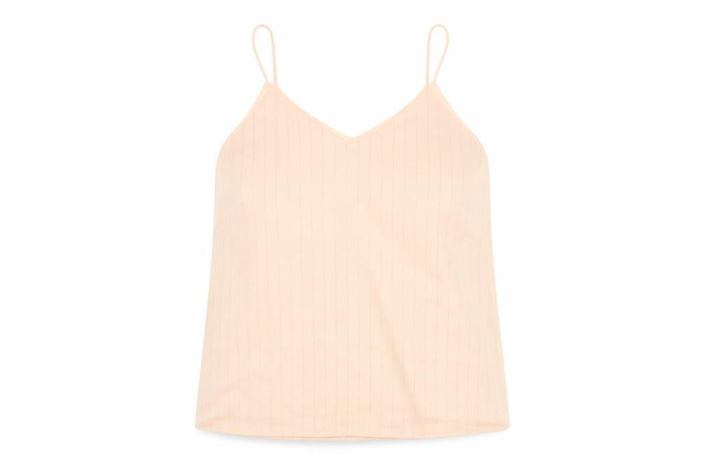 Front view of Vero Moda Women’s Beige Camisole Tank Top M