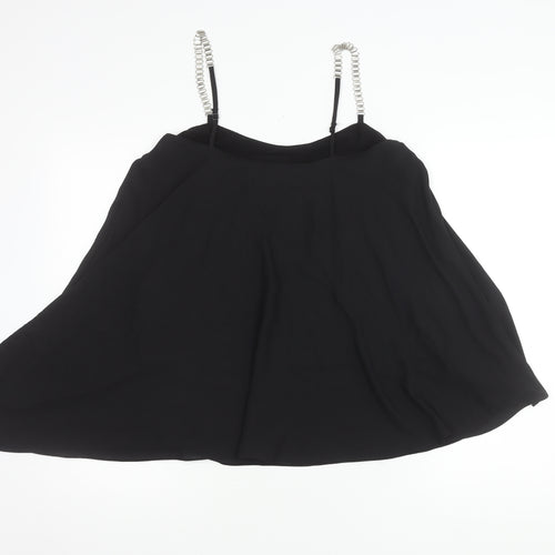 Star by Julien Macdonald Womens Black Camisole Blouse Size 12
