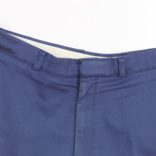 Marks and Spencer Men's Blue Trousers, 34 Regular