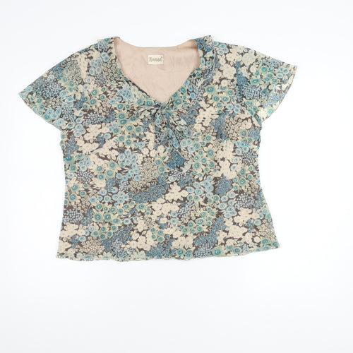 Roman Originals Women's Floral Top Size 16