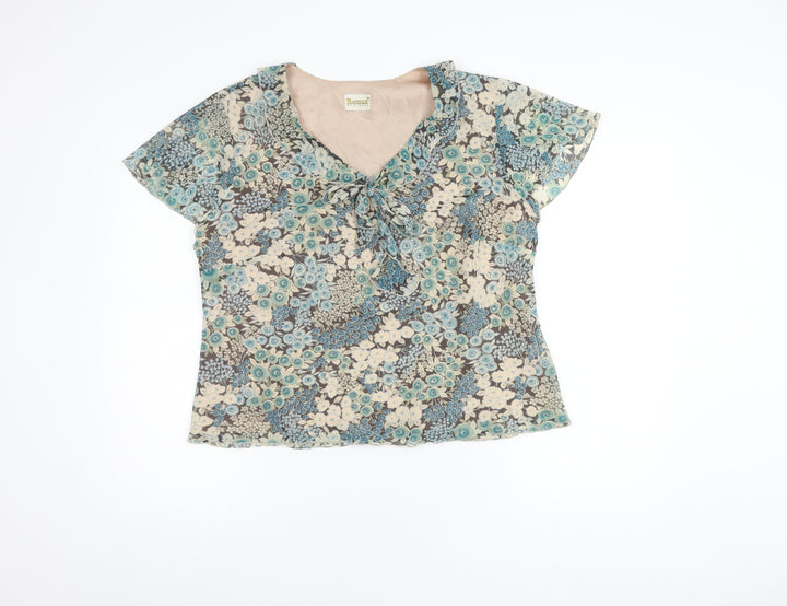 Roman Originals Women's Floral Top Size 16