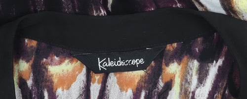 Kaleidoscope Women's Black Long Sleeve Top