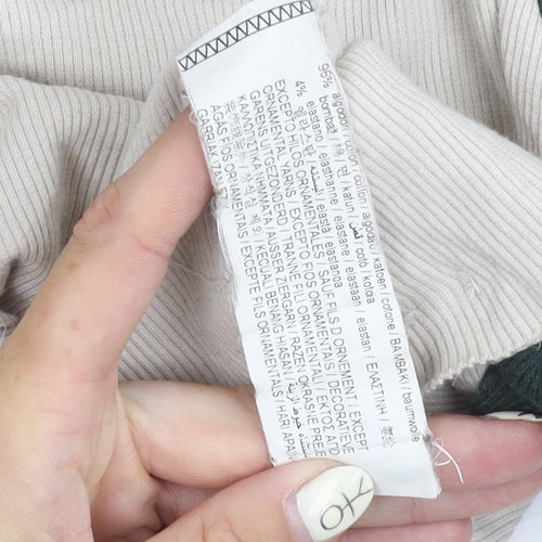 Pacific Republic Teens Green Cropped T-Shirt