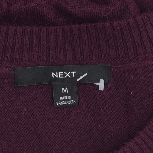 Next Men's Purple M Pullover Jumper