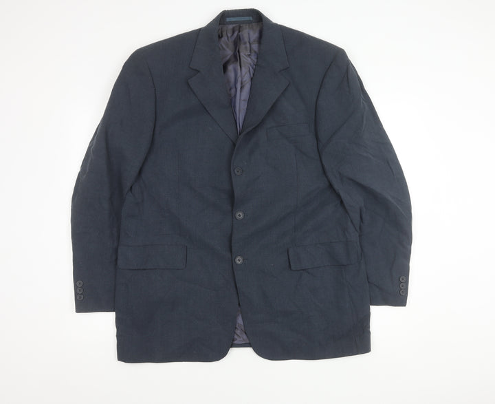 Austin Reed Men's Blue Suit Jacket, Size 42 REG