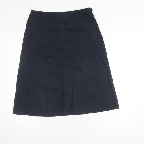 Cotton Traders Women's Black Pencil Skirt Size 14