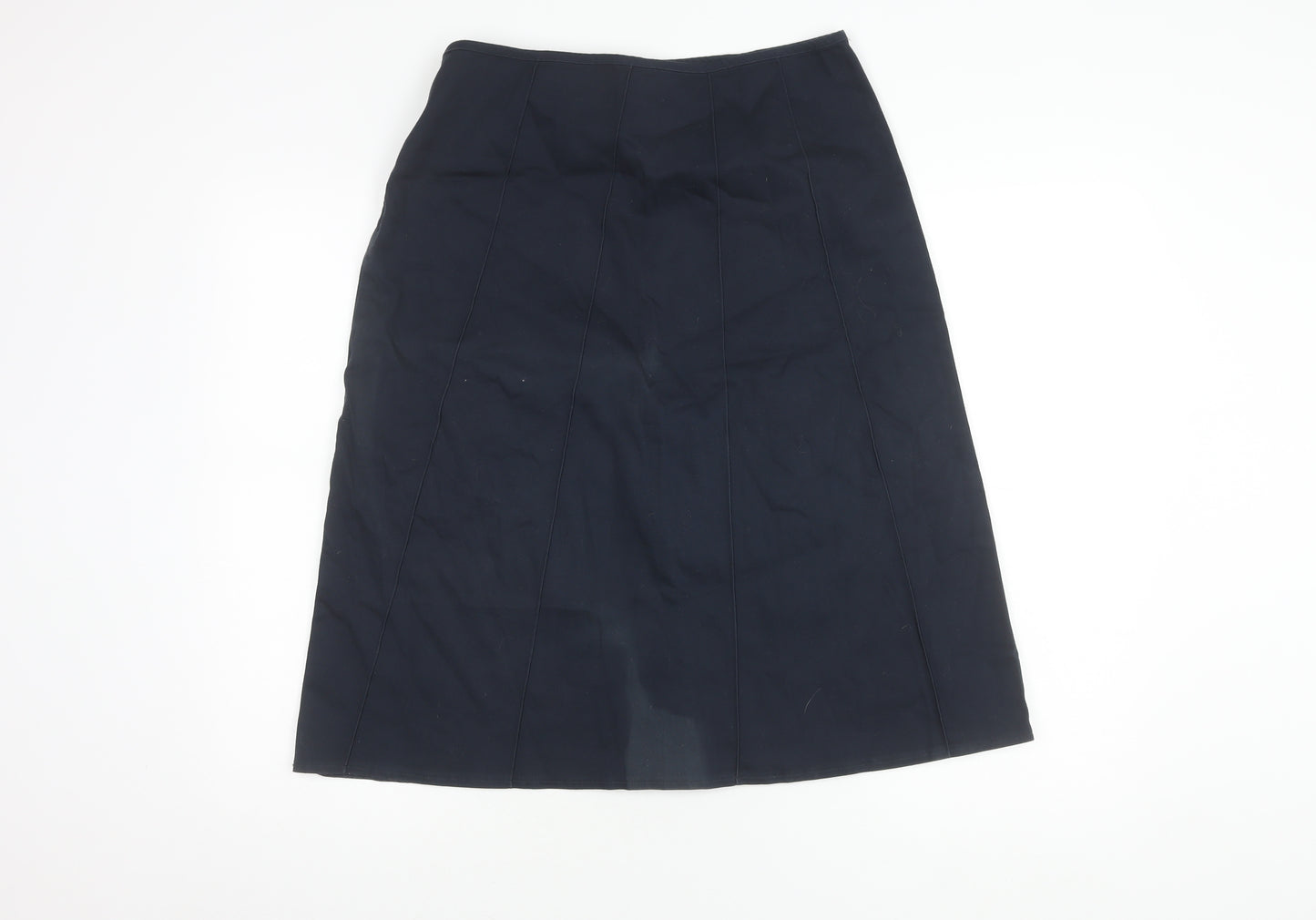 Cotton Traders Women's Black Pencil Skirt Size 14