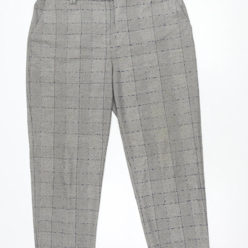 Marks and Spencer Unisex Checked Trousers Size 16