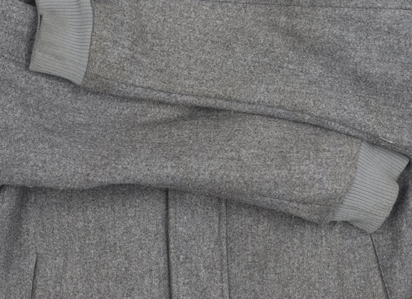 Indigo Men's Grey Bomber Jacket Size L