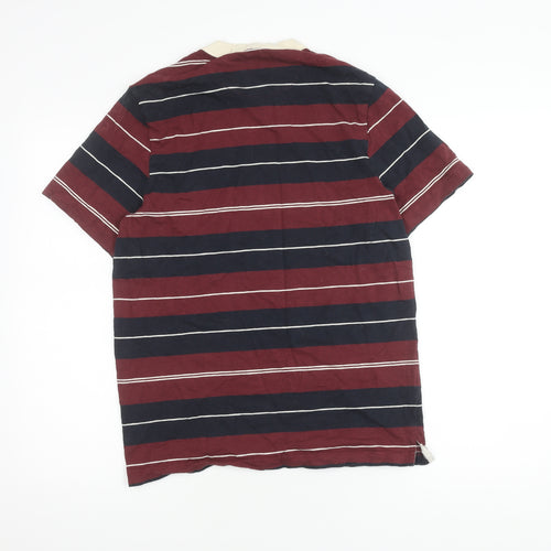 Farah Men's Striped Multicoloured T-Shirt, S
