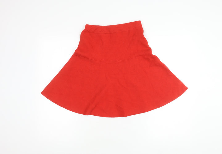 Tahari Women's Red XS Flare Skirt