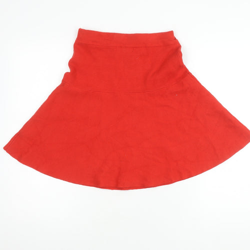 Tahari Women's Red XS Flare Skirt