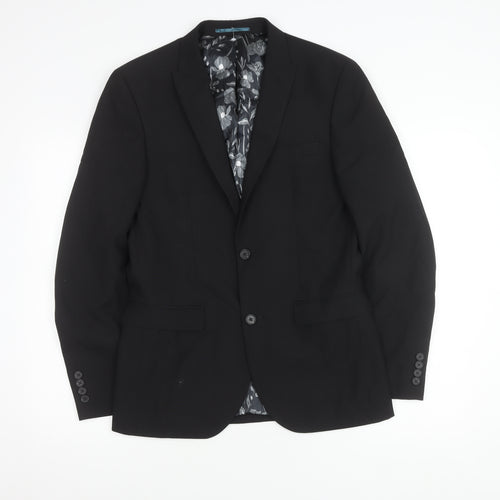 Next Men's Black Blazer, Size 38, Formal Wear