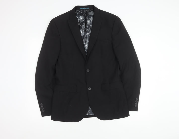 Next Men's Black Blazer, Size 38, Formal Wear