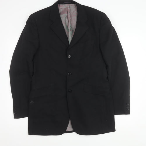 Jonathan Adams Men's Black Suit Jacket 40L