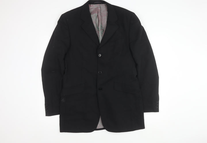 Jonathan Adams Men's Black Suit Jacket 40L