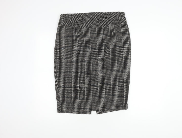 Zara Basic Women's XL Pencil Skirt in Check Pattern