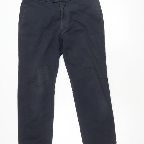 Marks & Spencer Men's Blue Trousers, Size 34/33