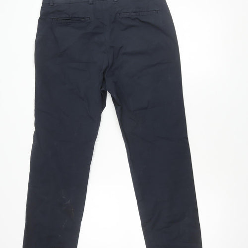 Marks & Spencer Men's Blue Trousers, Size 34/33