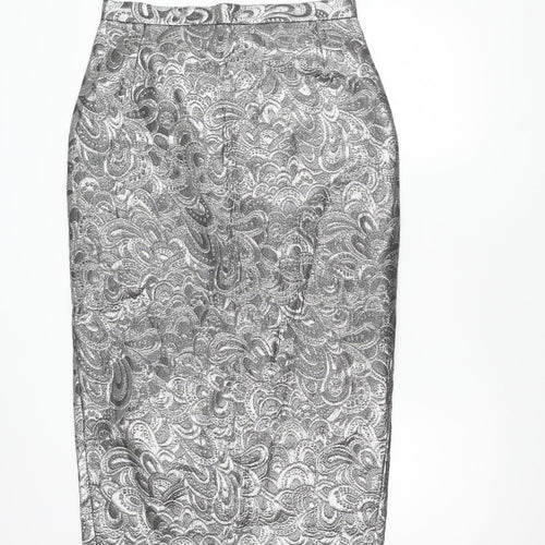 Topshop Women's Black Pencil Skirt, Size 16