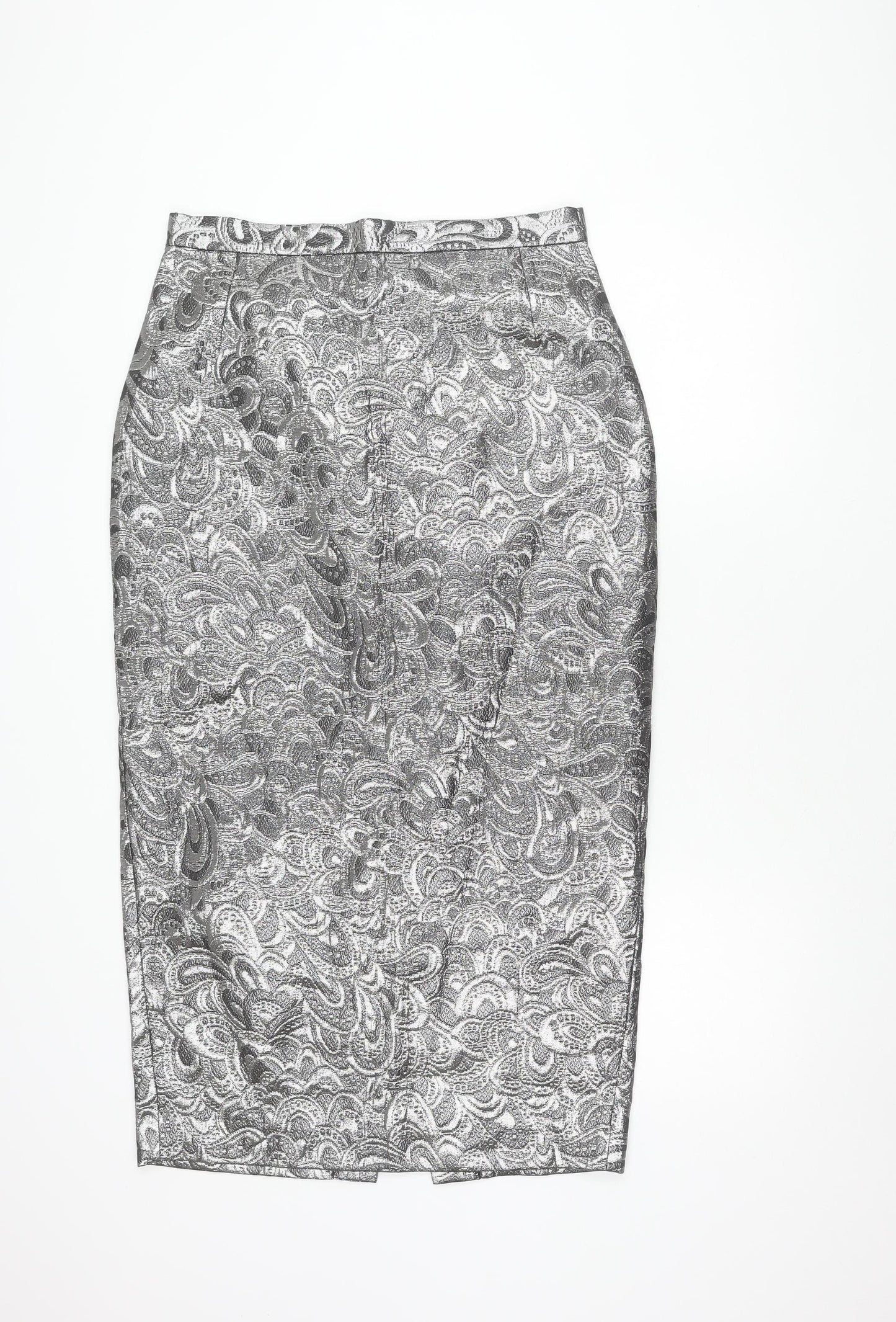 Topshop Women's Black Pencil Skirt, Size 16