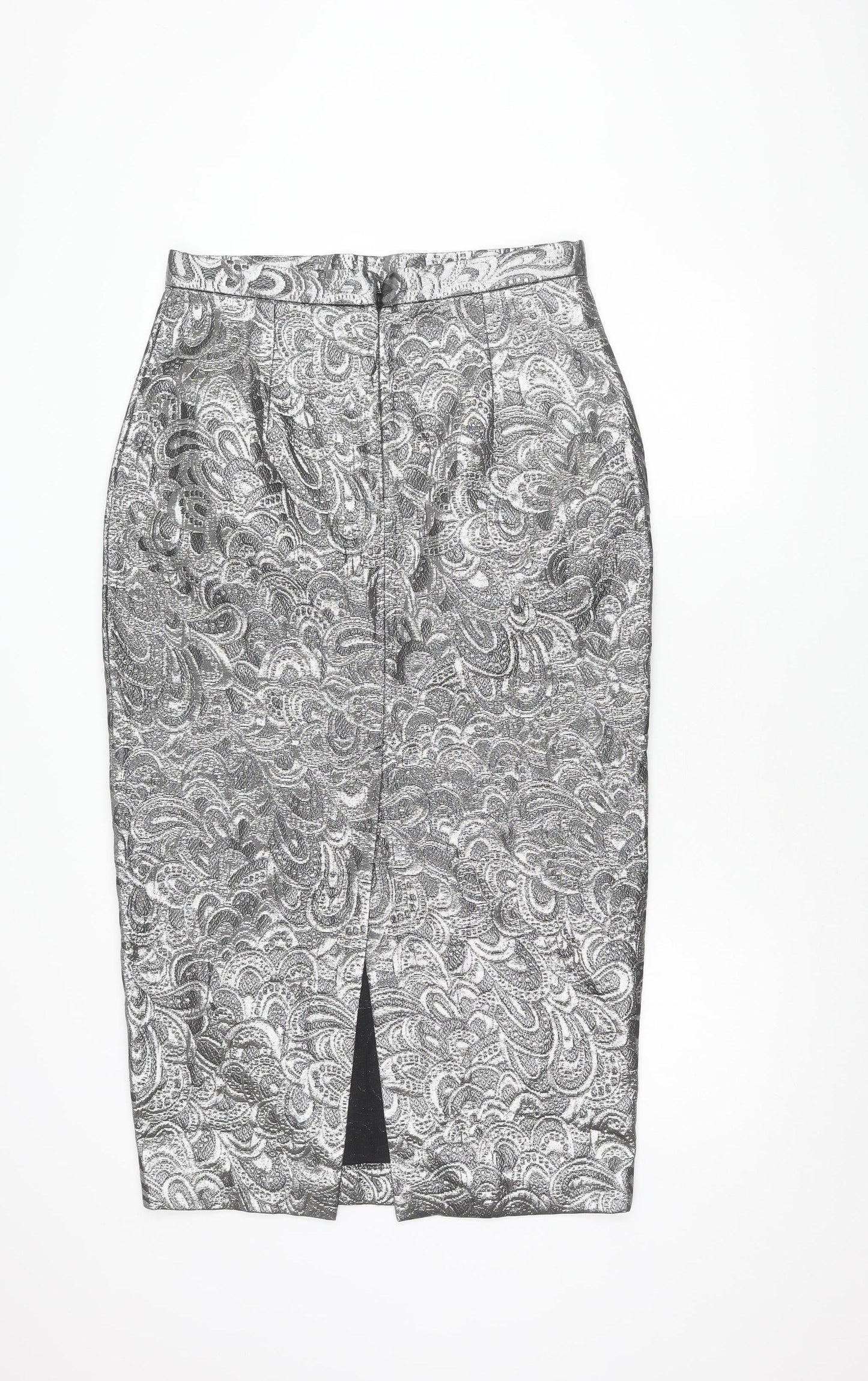 Topshop Women's Black Pencil Skirt, Size 16