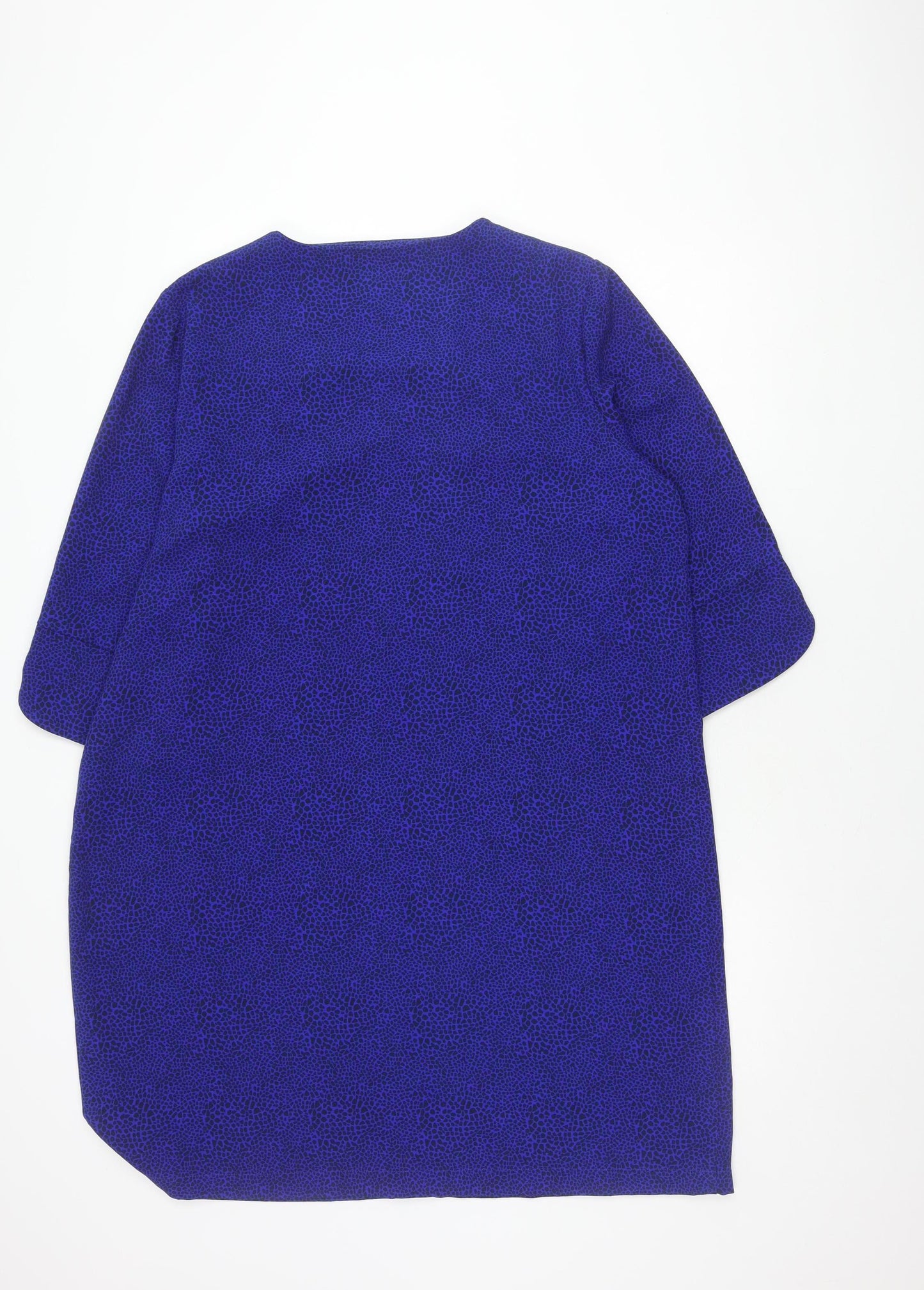 Marks and Spencer Women's Blue Midi Dress Size 18