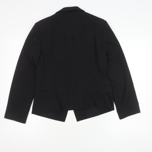 Oasis Women's Black Blazer Size 12 Business Formal Jacket