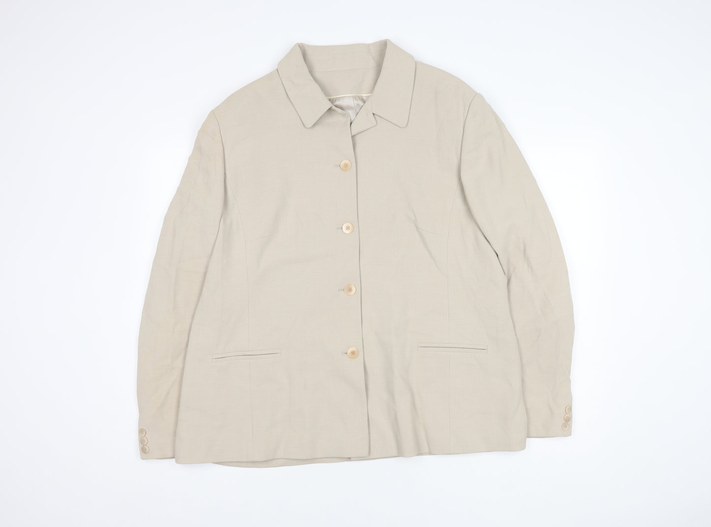 Debenhams Beige Women’s Size 20 Blazer