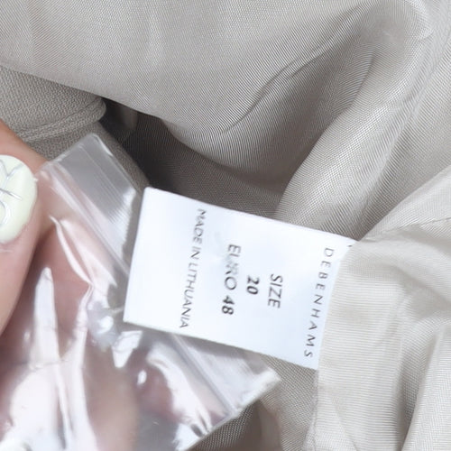 Debenhams Beige Women’s Size 20 Blazer