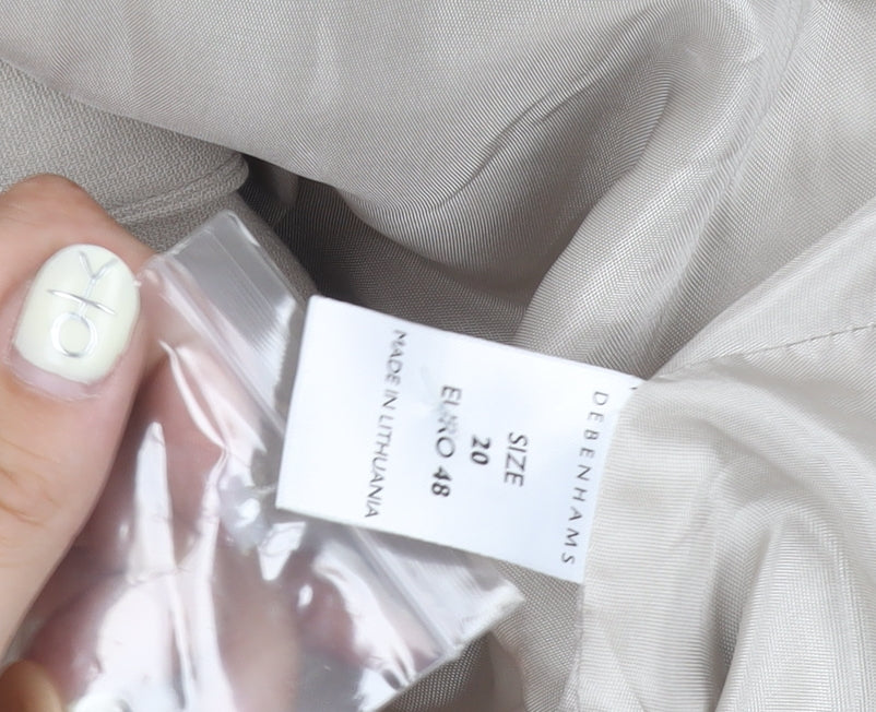Debenhams Beige Women’s Size 20 Blazer