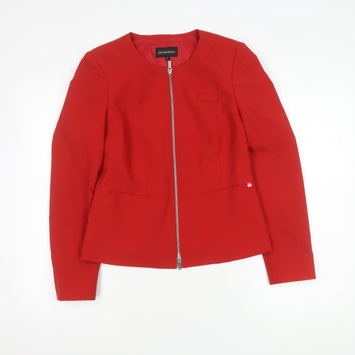 Dimensions Women's Red Suit Jacket Size 10