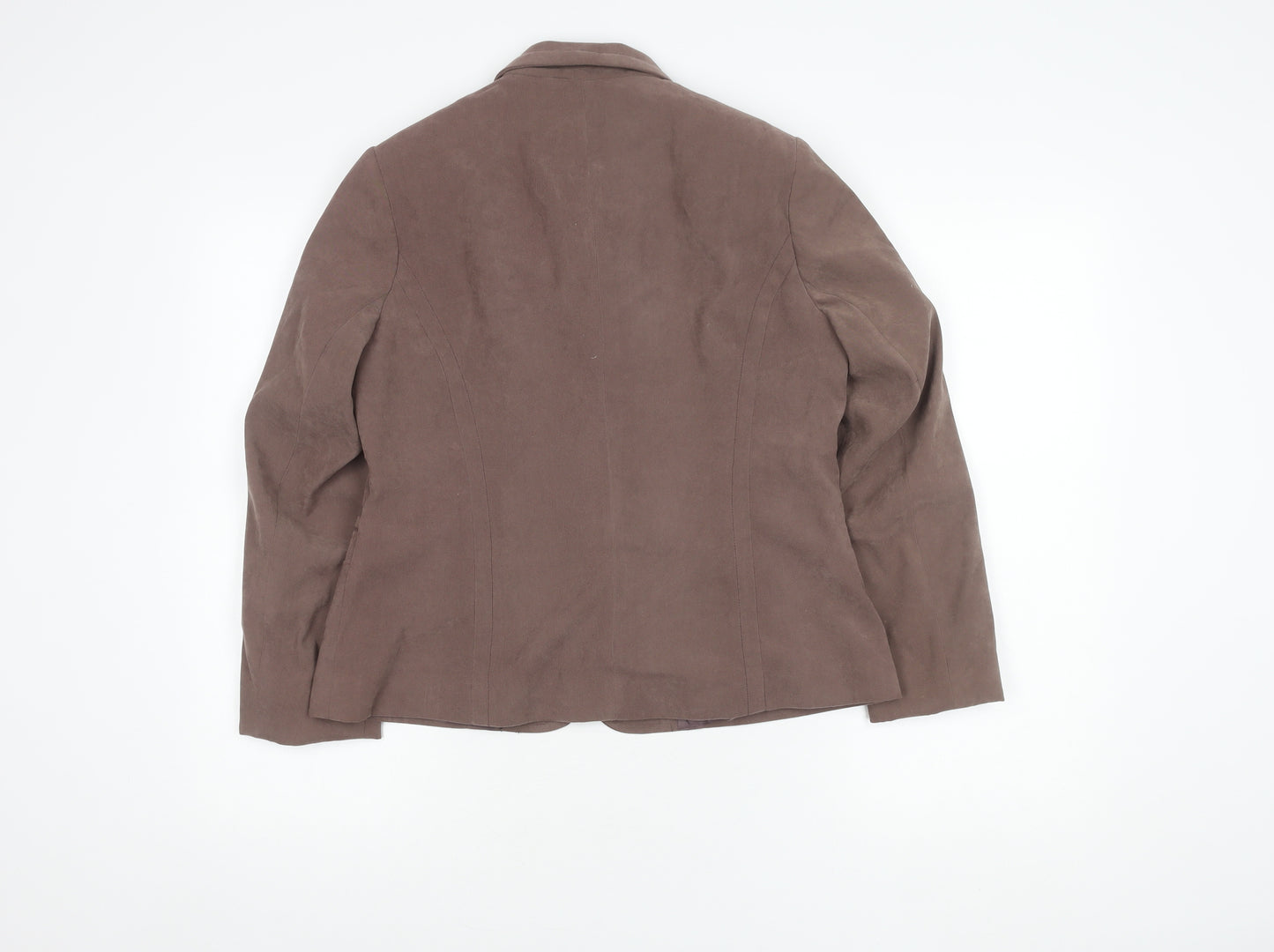 Bm Women's Brown Jacket, Size 12 - Stylish Autumn Wear