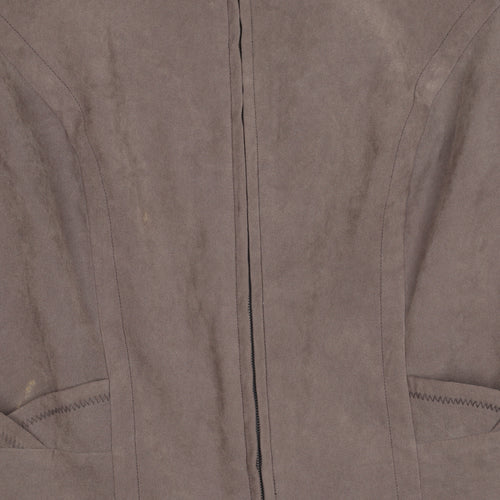 Bm Women's Brown Jacket, Size 12 - Stylish Autumn Wear