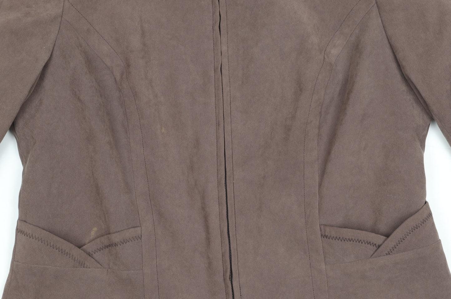 Bm Women's Brown Jacket, Size 12 - Stylish Autumn Wear