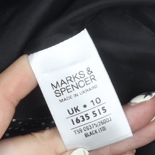 Marks and Spencer Women's Black Blazer Size 10