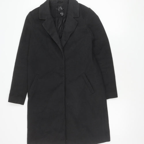 New Look Women's Black Coat Size 6