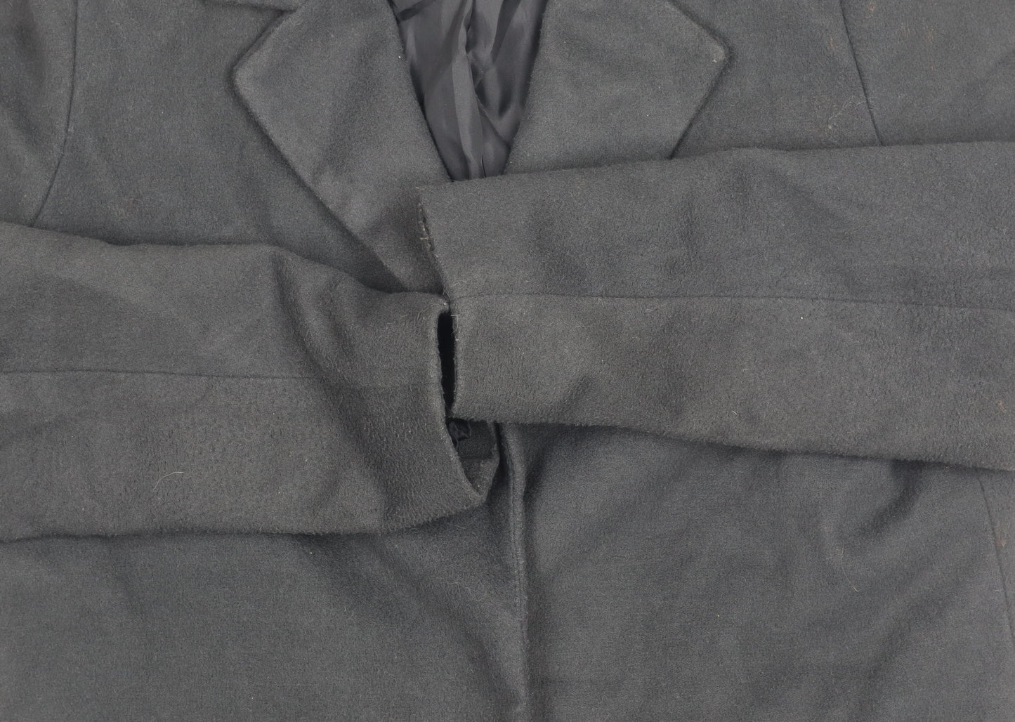New Look Women's Black Coat Size 6