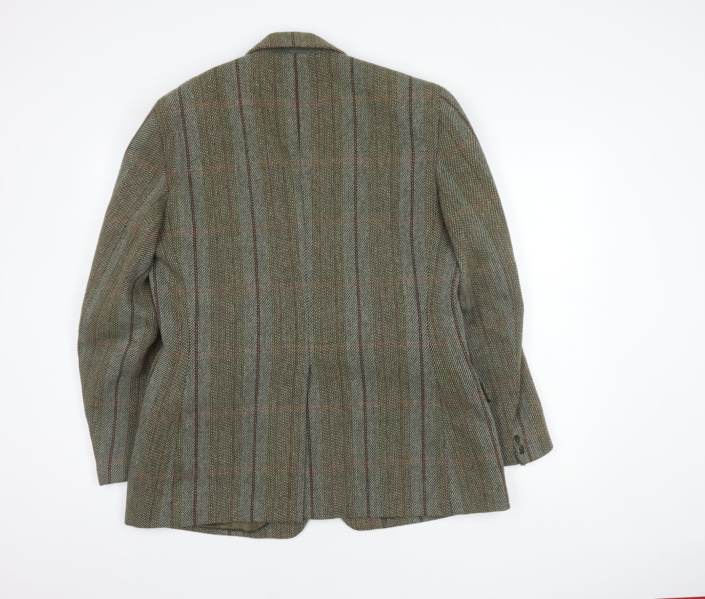 John Brocklehurst Men's Brown Tweed Blazer Size 40