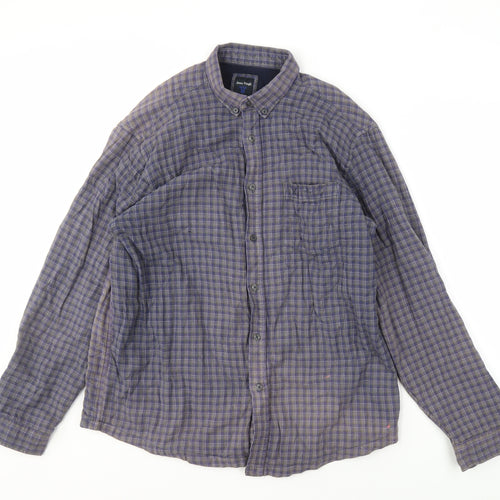 James Pringle Men's Multicoloured Check Shirt L
