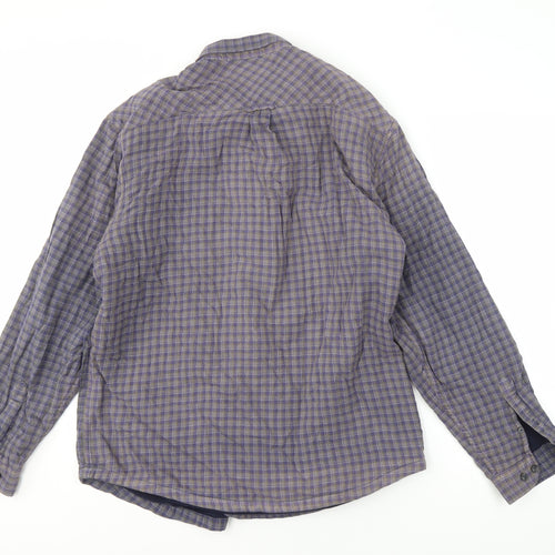 James Pringle Men's Multicoloured Check Shirt L