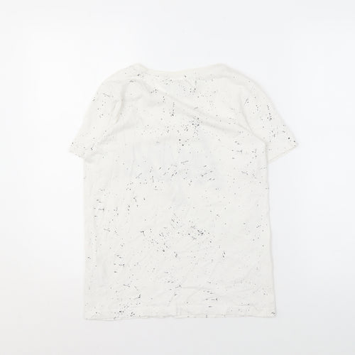 Hype Boys White Graphic Print T-Shirt - 13 Years