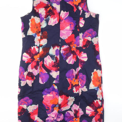 Klass Women’s Multicoloured Floral Sheath Dress Size 18