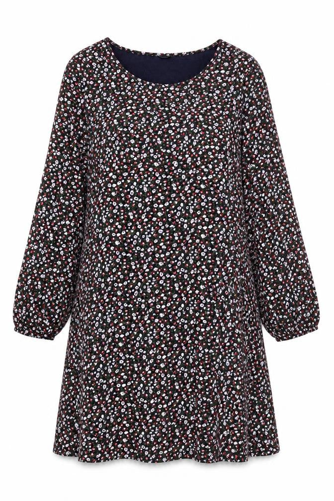 Front view of Roman Women Multicoloured Floral Shift Dress, size 14