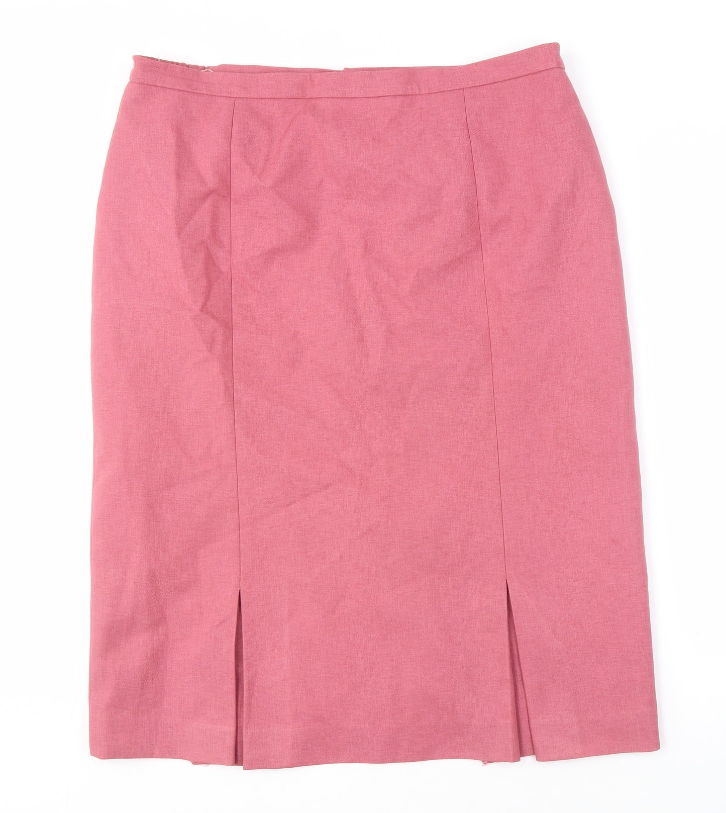 Debenhams Classics Women’s Pink Midi Pencil Skirt Size 16
