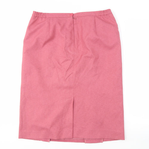 Debenhams Classics Women’s Pink Midi Pencil Skirt Size 16