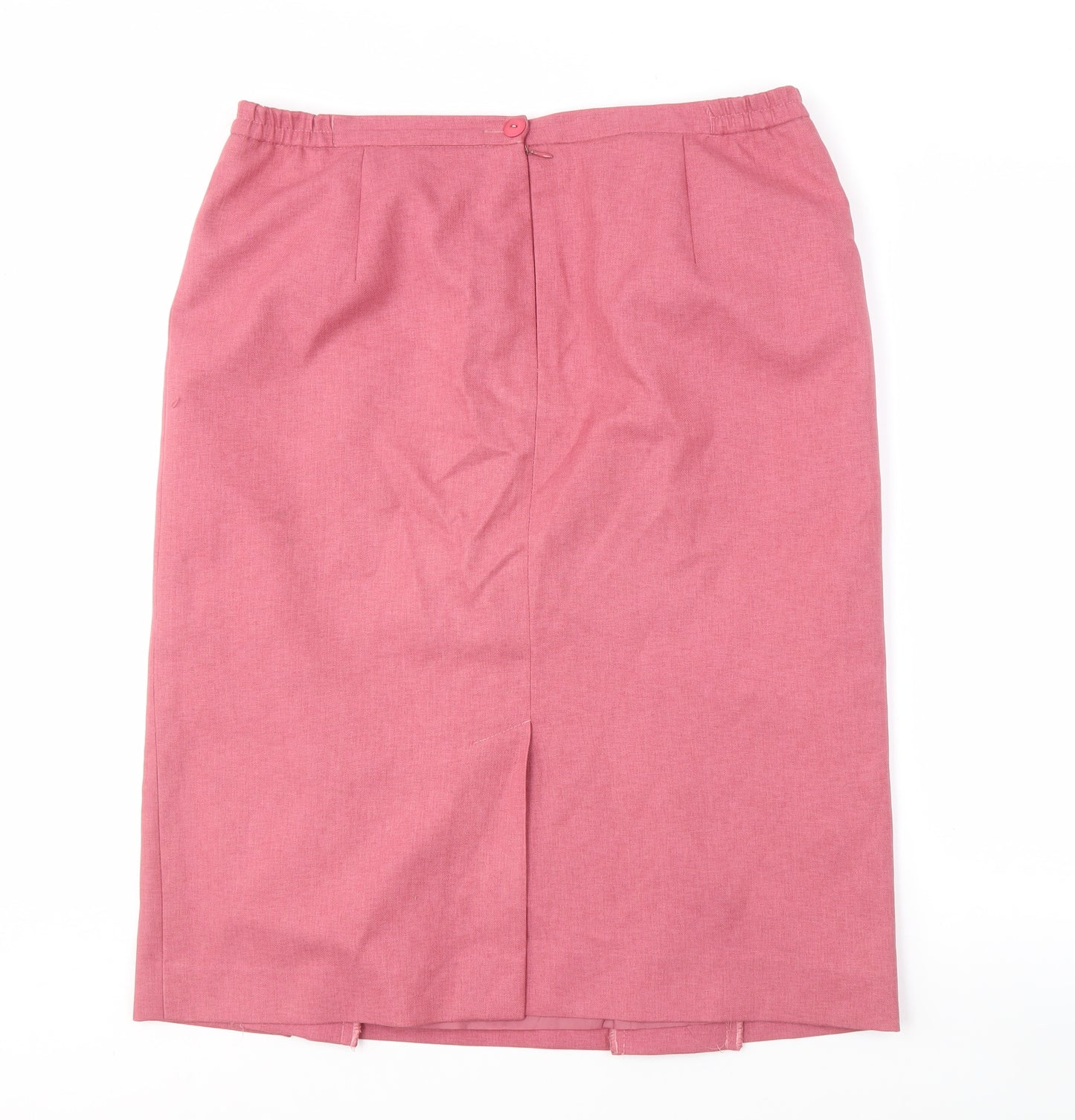 Debenhams Classics Women’s Pink Midi Pencil Skirt Size 16