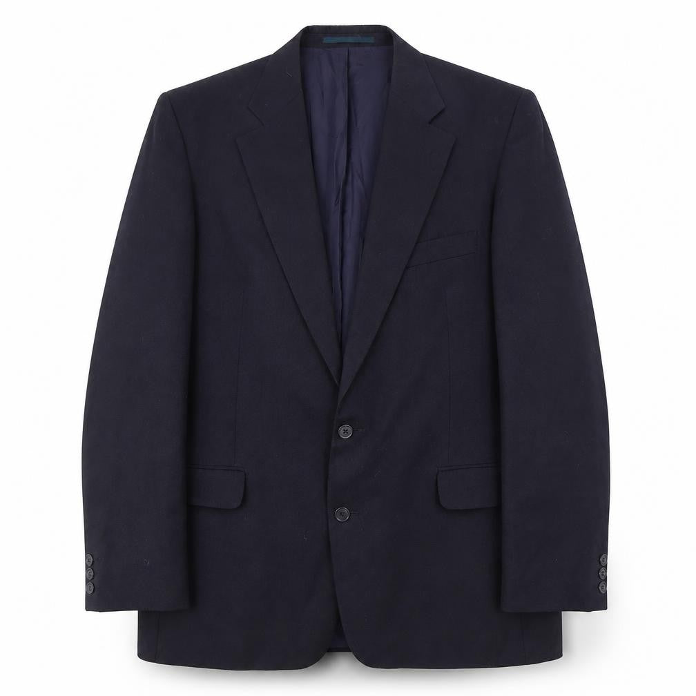 Front view of Horne Brothers Men's Blue Blazer, 44 L, Formal